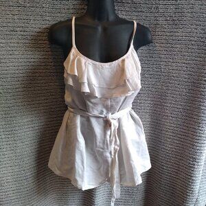 White Canvas Camisole